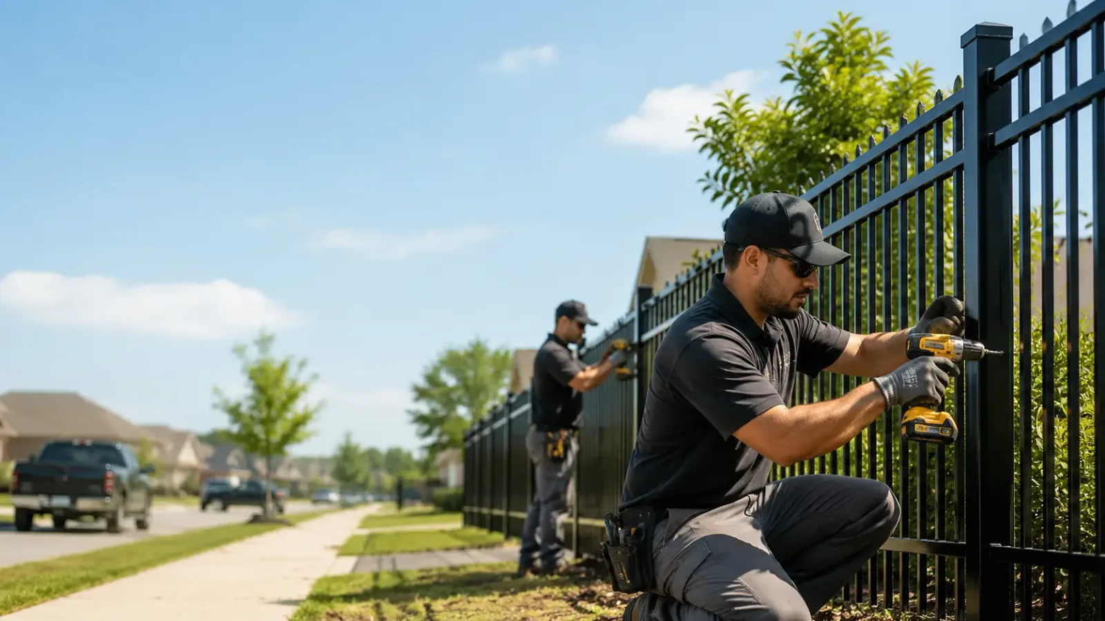 Metal Fence Installation in Newton, IL